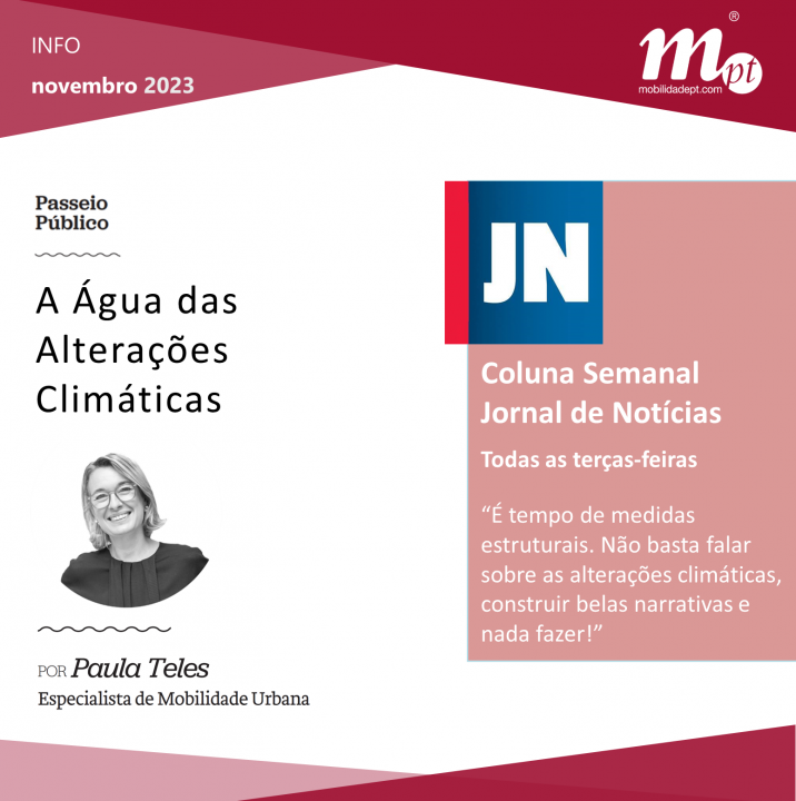 Paula Telels JN "A Água Das Alterações Climáticas"